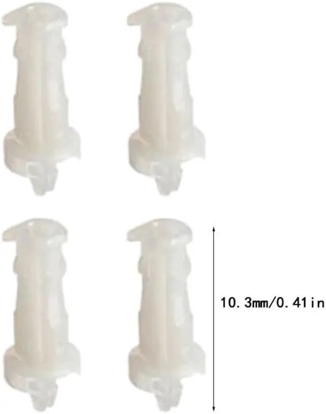 Alt view image 5 of 5 - 10Pair For CPU Heatsink Mount Pin Plastic Push Screw Cooler Cooling Fan Fastener Mounting Clip for Intel Socket Accessories