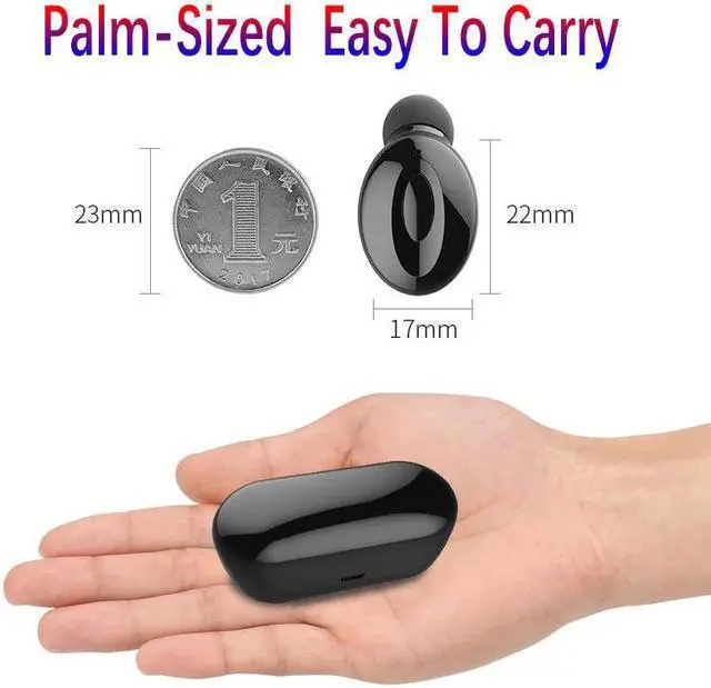 Alt view image 5 of 5 - 2019 Mini Tws Wireless Earphones Stereo Wireless Bluetooth Headset 5.0 With Microphone and Charge Box For iPhone All Smartphone gaming headset Mini Earpiece