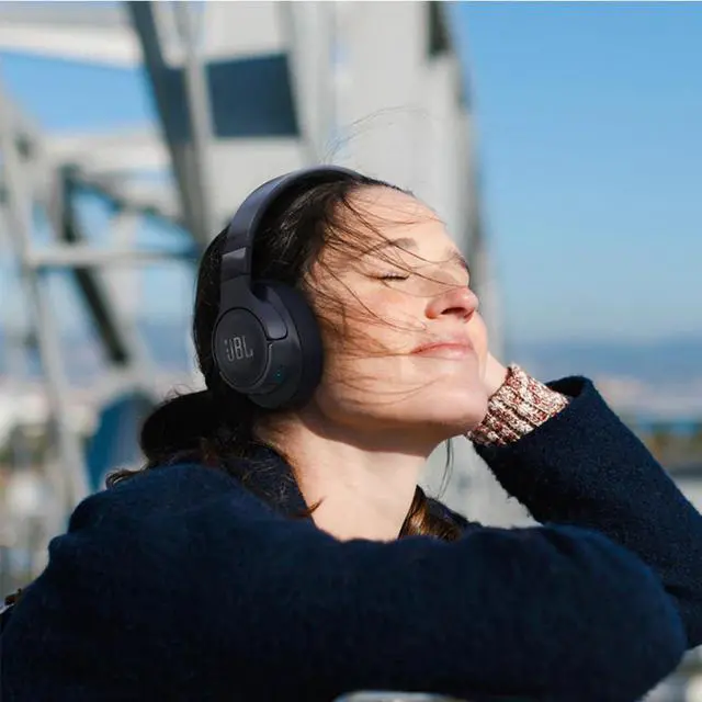 Alt view image 4 of 5 - TUNE 700BT Wireless Bluetooth Headphones Pure Bass Earphone Gaming Sports Headset Multi-Point Connection Handsfree with Mic