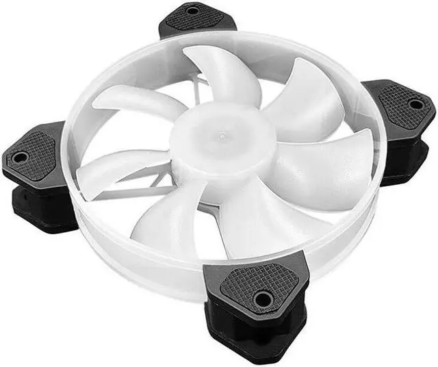 Alt view image 4 of 5 - 120mm RGB Fan Computer Case PC Cooling Fan RGB Adjust Quality Computer Cooling fan for Computer Case