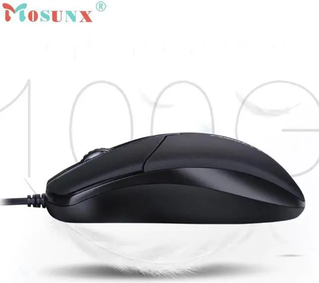Alt view image 5 of 5 - Raton 3 Button1200 DPI USB Wired Silent Optical Gaming Mice  Professional Design For PC Laptop 18Aug2
