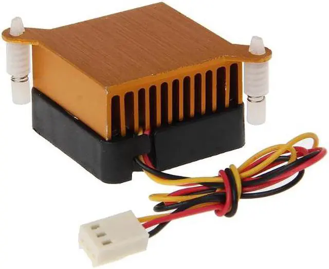 Alt view image 4 of 5 - Northbridge Chipset Aluminium Cooler Heatsink 40mm Fan For 3D Printer Cooling High Quality Palstic+Aluminum NoEnName_Null