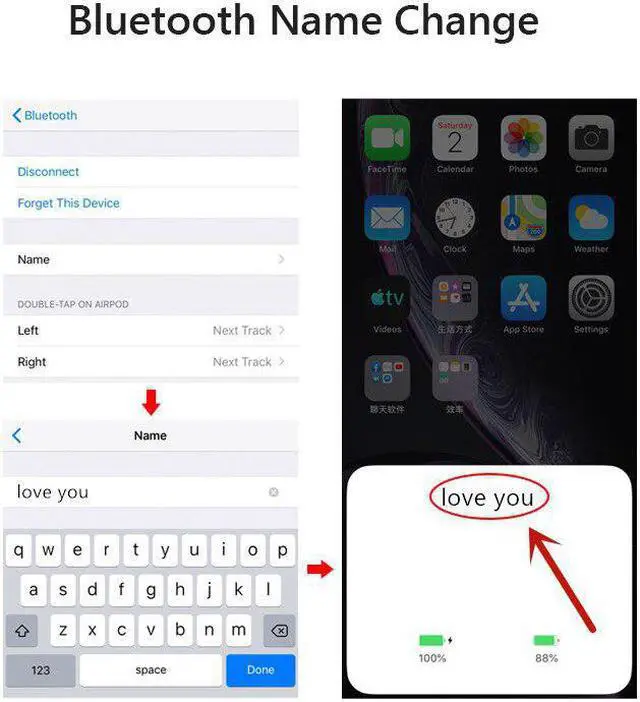 Alt view image 4 of 5 - Pro 4 Wireless Bluetooth Earphone TWS Headphones HiFi Music Earbuds Sports Gaming Headset For iPhone