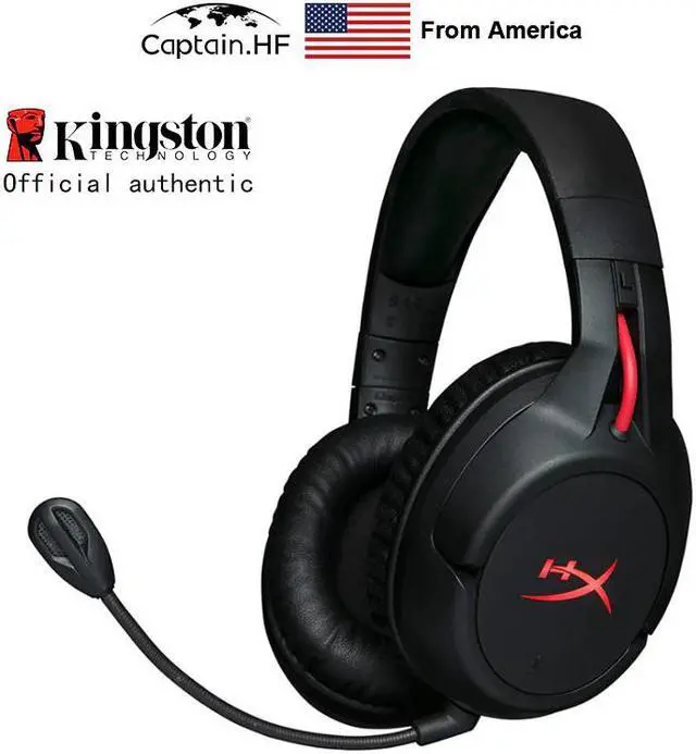 Main image of US  New PRO Hyper X Cloud Flight Wireless Professional Gaming Headset, Headphones for PC and Laptops, Long Play Time