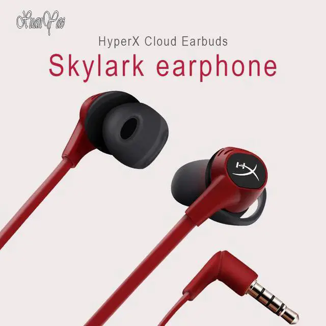 Alt view image 3 of 5 - HIFI Wired Headset Gaming Earbuds With Microphone Hyper X HyperX Immersive Audio Headset Headphone earphone earpiece