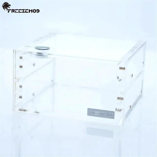 Main image of GQSX-Y3 Transparent Acrylic Water Tank Dual Optical Drive Computer Water Cooler Industrial Water Tank. GQSX-Y3