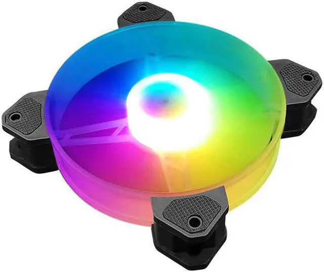 Alt view image 2 of 5 - 120mm RGB Fan Computer Case PC Cooling Fan RGB Adjust Quality Computer Cooling fan for Computer Case