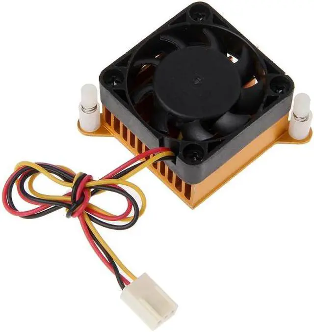 Main image of Northbridge Chipset Aluminium Cooler Heatsink 40mm Fan For 3D Printer Cooling High Quality Palstic+Aluminum NoEnName_Null