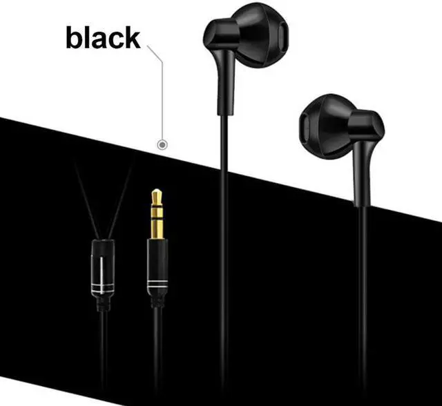Alt view image 2 of 5 - High Quality 3M Long Earphones in ear Wired Earphone Monitor Headphone 3.5mm Stereo Headset for iphone 5 6 Phone