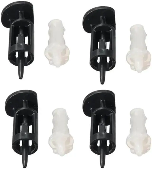 Alt view image 3 of 5 - 10Pair For CPU Heatsink Mount Pin Plastic Push Screw Cooler Cooling Fan Fastener Mounting Clip for Intel Socket Accessories