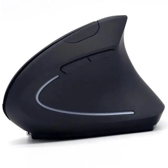 Alt view image 4 of 5 - 2020 NEW Wireless Mouse Ergonomic Optical 2.4G 800/1200/1600DPI  Light Wrist Healing Vertical Mice Gamer Gaming Mouse