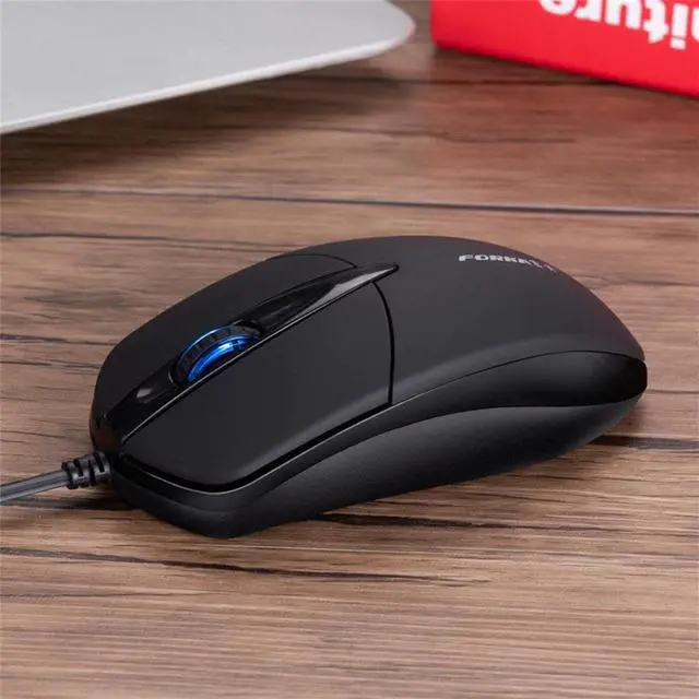 Alt view image 5 of 5 - 3 Button1200 DPI USB Wired Gaming Mouse USB 3 Buttons Optical Wheel Antiskid Frosted For PC Pro Laptop Gamer Computer