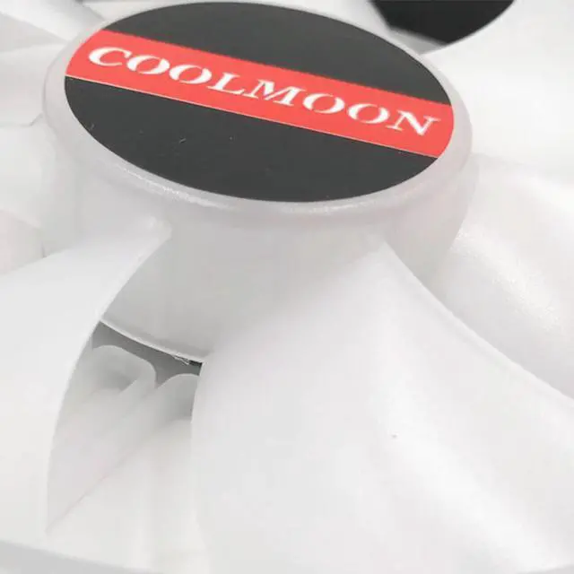 Alt view image 3 of 5 - Computer Case PC Cooling Fan RGB Adjust LED 120mm Quiet New computer Cooler Cooling RGB Case Fan For CPU