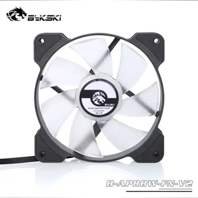 Alt view image 3 of 5 - Water Cooling Radiator Fan Computer PC Case A-RGB Fan 120mm LED Light 5v Controller Heatsink Cooler Support Adjust Speed