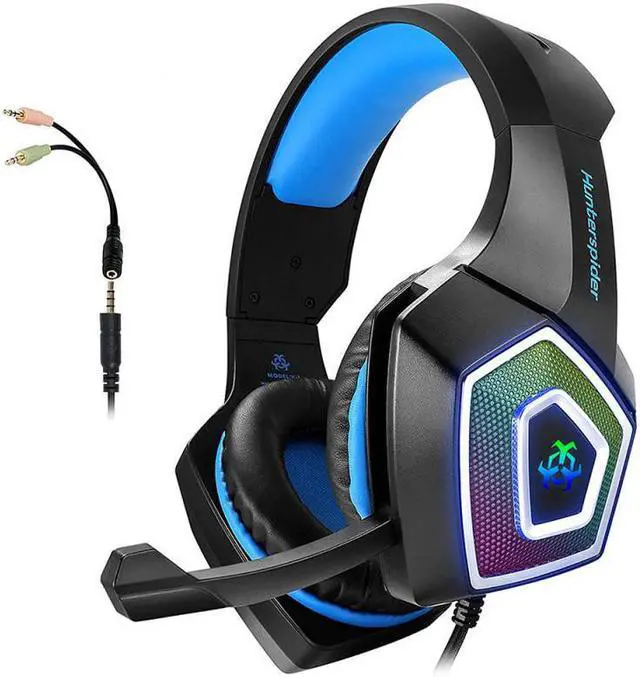 Main image of V1 Dual Ear Canal Bass Gaming Headset With Microphone 3.5 Mm Jack For Smart Audio Gaming Devices For PC And PS4