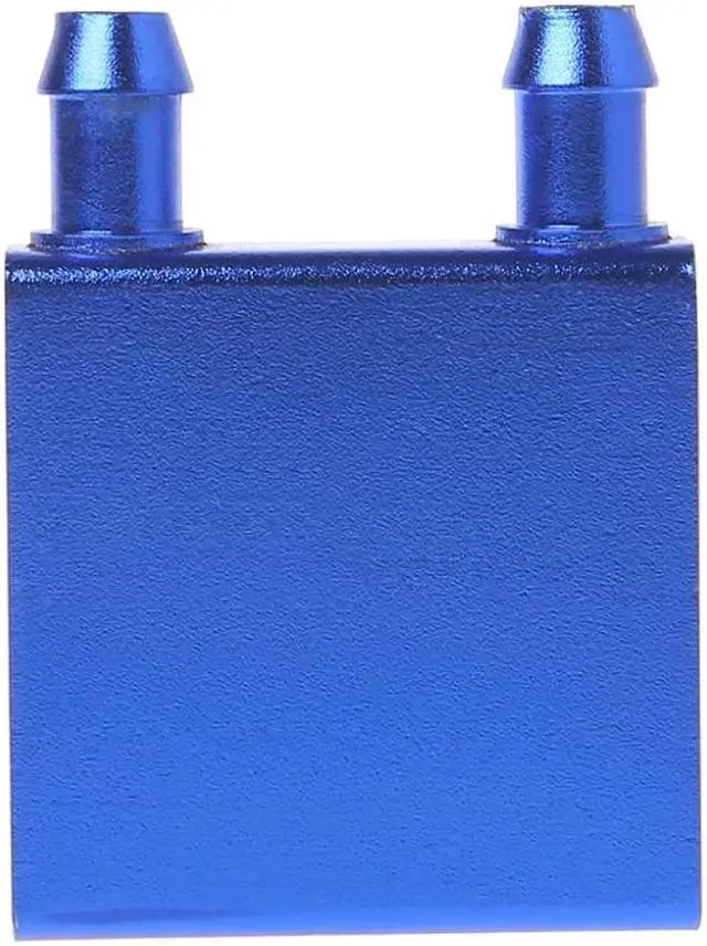 Alt view image 5 of 5 - Aluminum Alloy Water Cooling Block 40 80 120 160mm For PC Lap CPU Liquid Cooler Silver System Heat Sink