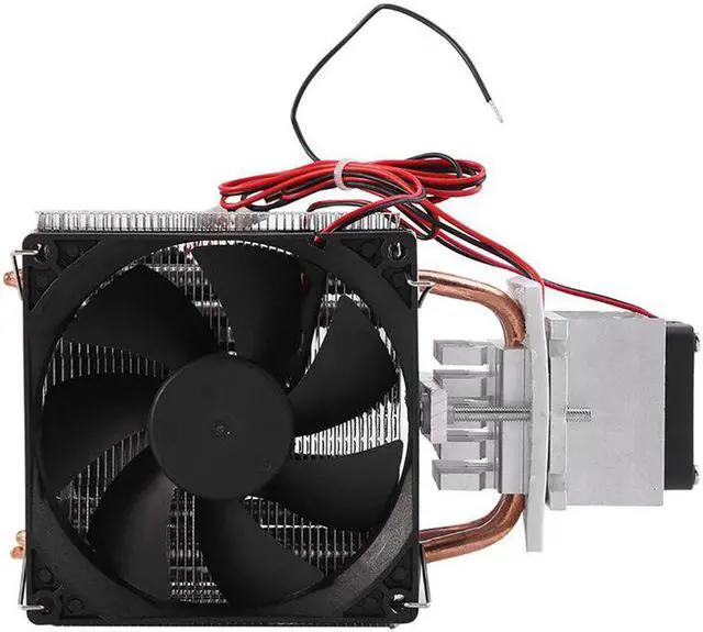 Alt view image 5 of 5 - 12V 6A Thermoelectric Peltier Semiconductor Cooler Refrigeration Cooling System Kit Cooler Fan For Air Cooling