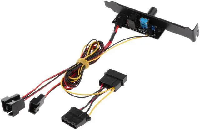 Main image of 3 Channels PC Cooler Cooling Fan Speed Controller for CPU Case HDD DDR VGA AS L