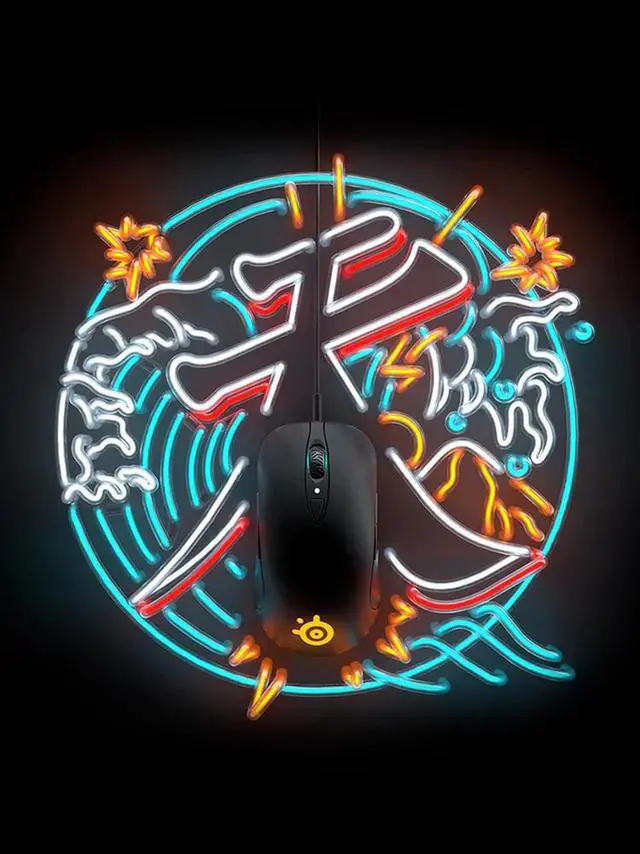 Alt view image 5 of 5 - Sensei Ten Gaming Mouse 18,000 CPI TrueMove Pro Optical Sensor 8 Buttons Mechanical Switches RGB Lighting