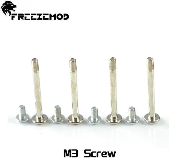 Main image of M3 Screw Metal For Install Water Cooling Fix Radiator Fan Fixing Screw PC Water Cooler Basical Screw Watercooling Tool