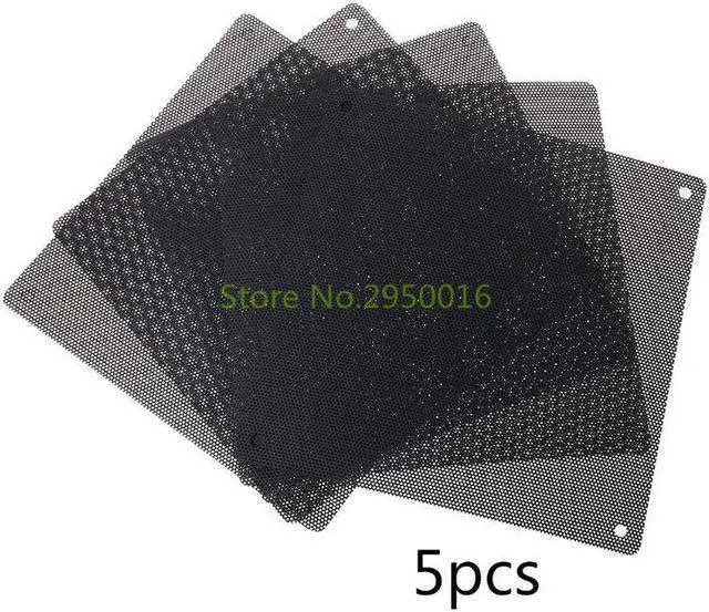 Alt view image 2 of 5 - 5Pcs 140mm Cuttable Black PVC PC Fan Dust Filter Computer Case Cooler Dustproof Mesh Cover PC Cooling Accessories C26
