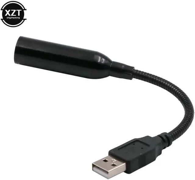 Alt view image 3 of 5 - 1PCS Portable Mini Mic Stereo Adjustable USB 2.0 chatting sound recording Microphone for PC Computer Linux