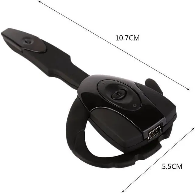 Alt view image 3 of 5 - Bluetooth 3.0 Headphone headset Wireless Stereo Microphone For  PS3  iPhone HTC PC with USB charge line Hot 2016