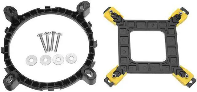 Main image of Cooling Fans Heatsink Holder CPU Cooler Bracket For Intel 1150 1155 1366 Screw  Desktop Motherboard Mount Fan Component