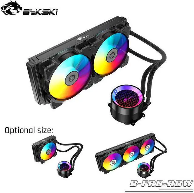Main image of Water Cool Cpu Integrated Cpu Block With Radiator Aio Cooler For AMD / Intel Refrigeracion Liquida Pc Kit 120mm Fan