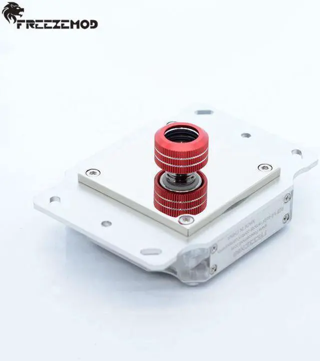 Alt view image 3 of 5 - computer PC CPU AMD AM3 AM4 water cooling block temperature sense motherboard heatsinK 4pin RGB/3pin RBW. UPR-2018