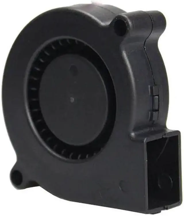 Alt view image 4 of 5 - 2PCS 5015 50mm DC 24V 12V 5V 2Pin Ball/Sleeve Bearing Brushless Cooling Turbine Blower Fan 50mm x 15mm Blower Cooler Fan