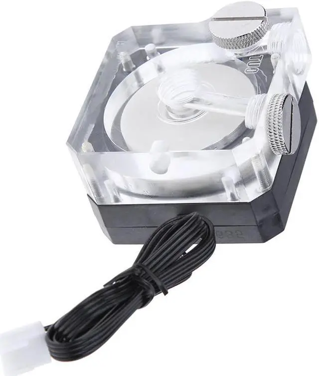 Alt view image 4 of 5 - 450L/H Water Cooling Circulation Pumps System Parts DC 12V Silent Water Cooler for Household Computer Cooling Accessories