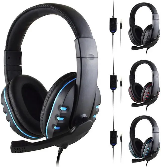 Main image of 3.5mm Wired Gaming Headset Deep Bass Game Earphone Computer Headset Gamer Headphones With HD Microphone