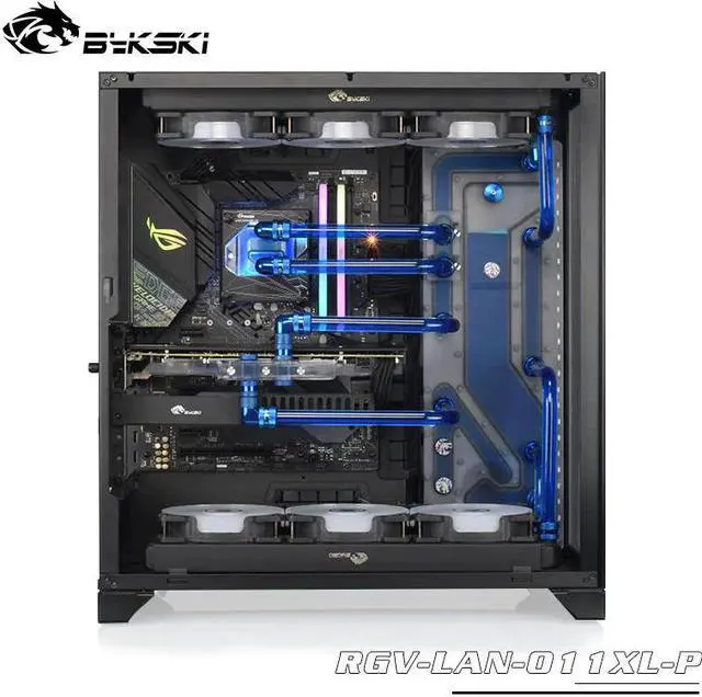 Alt view image 3 of 5 - Waterway Board Deflector Water Cooling Program Channel Board Distro Plate For Cooler Master LianLi O11 Dynamic XL Chassis