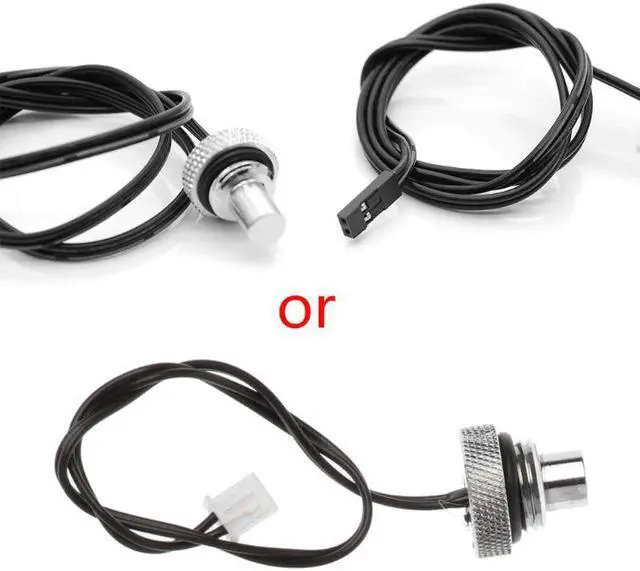 Alt view image 2 of 5 - Cooling System G1/4  Cooling Brass Stop Sealing Plug 10K Temperature Sensor Fpr PC