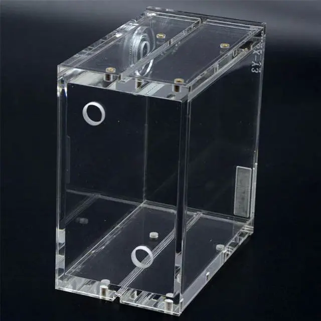 Alt view image 5 of 5 - GQSX-Y3 Transparent Acrylic Water Tank Dual Optical Drive Computer Water Cooler Industrial Water Tank. GQSX-Y3