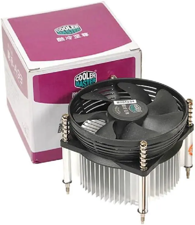 Alt view image 4 of 5 - Multiplatform CPU Cooler For Intel 478 775 115X AMD AM2 AM2+ AM3 FM1 CPU Radiator 3pin Cooling CPU Fan PC Quiet