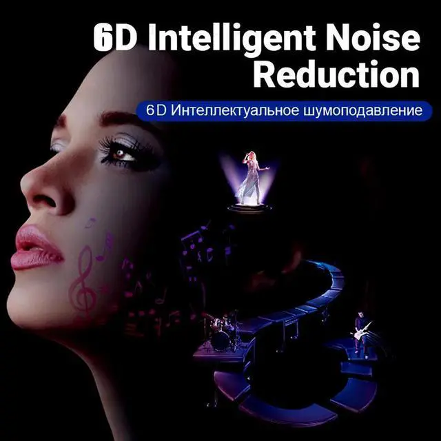 Alt view image 4 of 5 - Pro 4 Wireless Headphones TWS Bluetooth Earphone HiFi Music In Ear Earbuds Sport Gaming Headset For IOS Android Phone