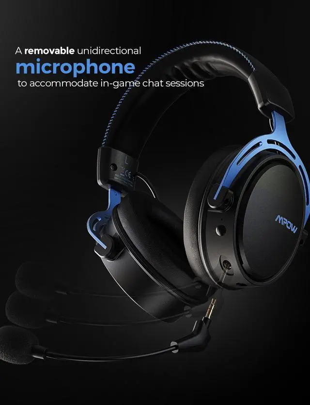 Alt view image 4 of 5 - 3.5mm USB/2.4G Wireless Gaming Headphones With Microphone Gamer Stereo Noise Cancelling Mic Headset for PS4/PC/Xbox-One