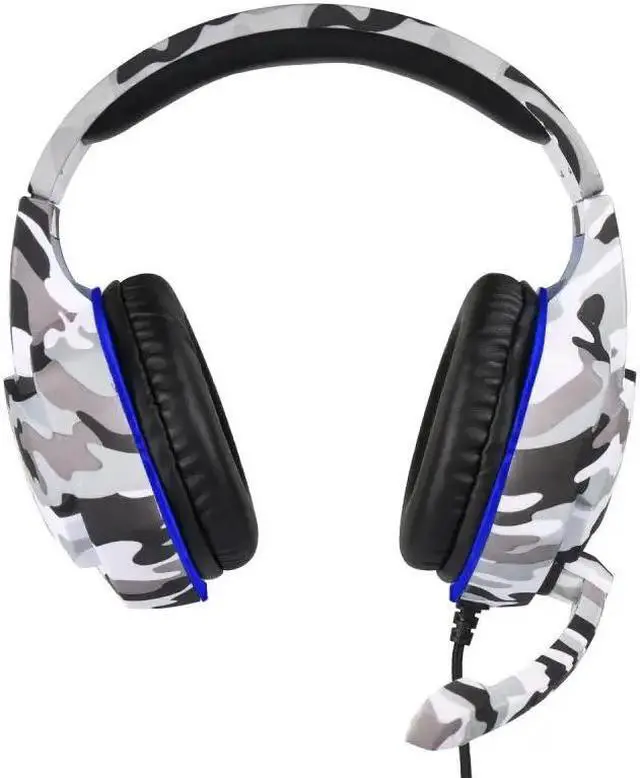 Alt view image 2 of 5 - Camouflage Gaming Headset MIC LED Headphones 3.5mm Gamer Stereo Head-mounted Headphones For PC Laptop PS4 Pro Xbox One S 360
