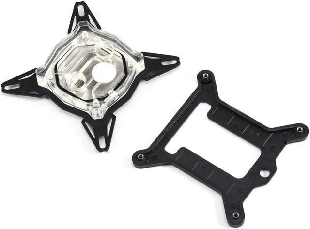 Alt view image 2 of 5 - 0.3mm Mini Computer CPU Cooling Water Block Cooler Kit Red Copper Base for Intel without the quick twist joint 2019