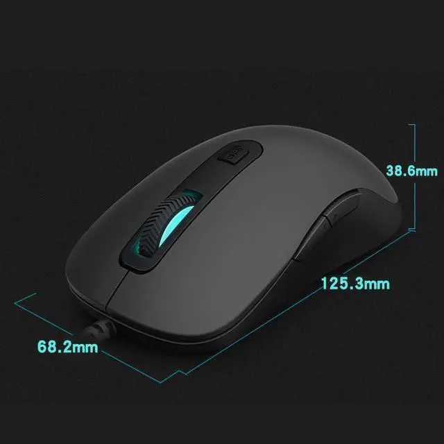 Alt view image 4 of 5 - New  V22/V220 Programmable Gaming Mouse 3000DPI 7 Buttons Backlit USB Wired Optical Mouse Gamer for PC Computer Laptop