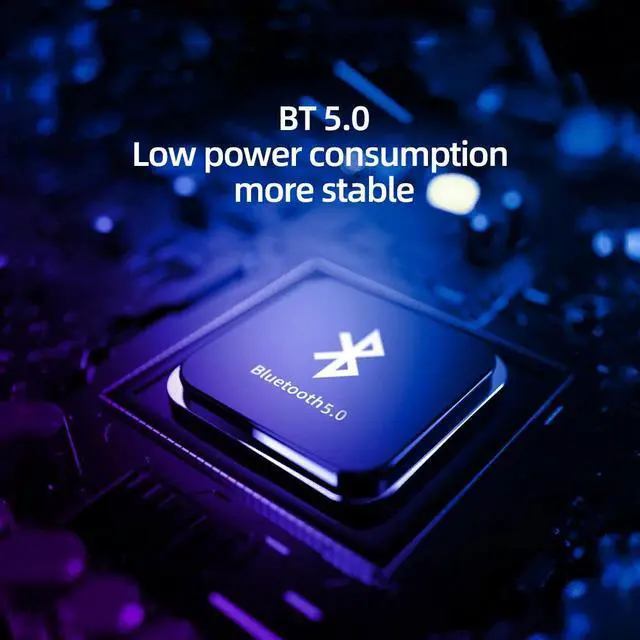 Alt view image 5 of 5 - TWS True Touch Bluetooth Earphones HD Stereo Wireless Headphones Noise Cancelling Gaming Sport Headset 500mAh Charging Box