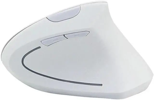 Alt view image 4 of 5 - USB wireless mouse 2.4Ghz vertical mouse wireless Ergonomic gamer mouse optical left hand gaming mouse for laptop desktop PC