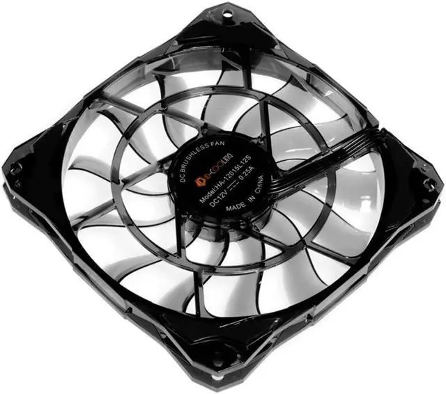 Alt view image 2 of 5 - NO-12015 Silent Cooling Fan Desktop Chassis Case CPU Cooler Radiator Classic Desktop PC Computer Case Supplies