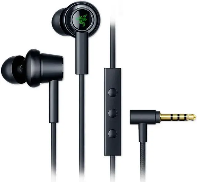 Alt view image 5 of 5 - Duo In-ear wired headphone With Mic Gaming earphone sports music Headsets 3.5mm phone pk   pro v2
