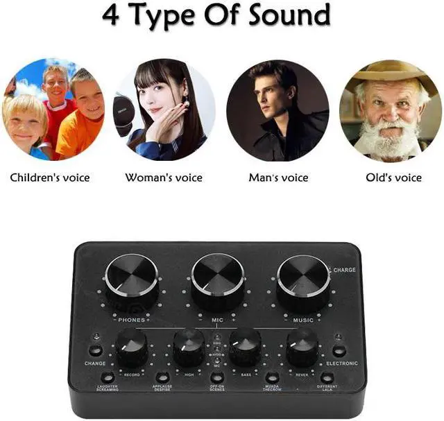 Alt view image 4 of 5 - Live Sound Card BM 800 Microphone Multi Function Interface usb Audio Support Mobile Phone for Computer Accessories