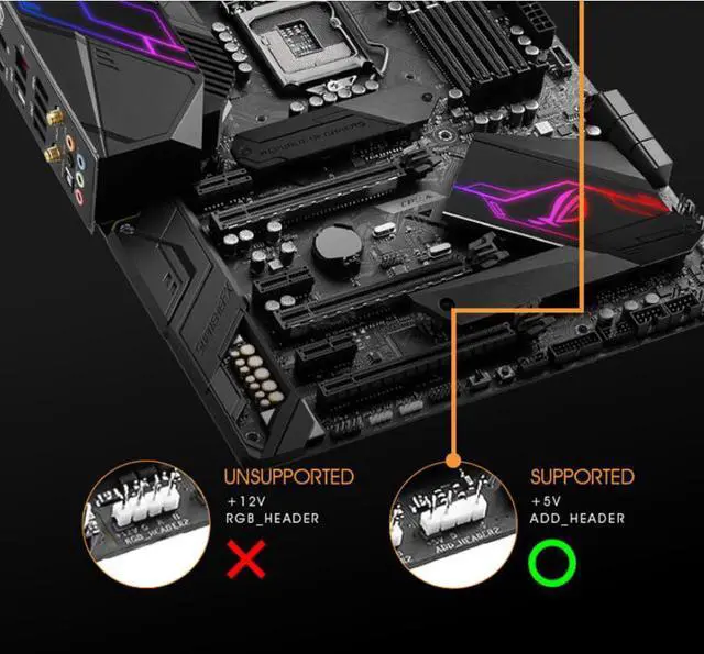 Alt view image 4 of 5 - CF8 PRO Computer PC Case RGB Fan Clear Frame AURA SYNC 120mm Fans Quiet Computer Cooling CPU Cooler ARGB led FAN