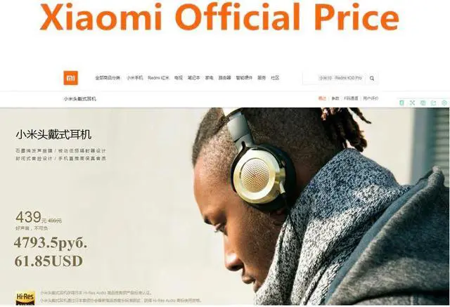 Alt view image 2 of 5 - Headphone 2 Micphone 3.5mm Plug Wired Stereo Bass HiFi Portable Sport headset Music Gaming Earphone For Redmi 9 Note 9S