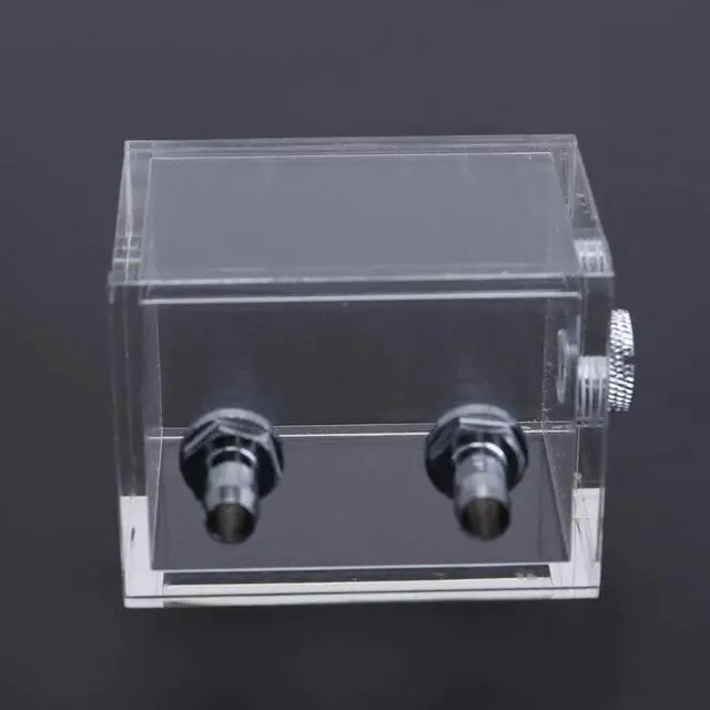 Alt view image 2 of 5 - Tank with 2pcs Tube Connecters 1pc Block PC Computer Liquid  Cooling System Accessory